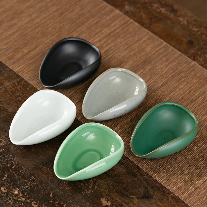 Coffee Accessories Compact Ceramic Ware Espresso Bean Scoop Food-Safe Bean Scoop For Cafe Use Tea Enthusiasts Coffee Gift