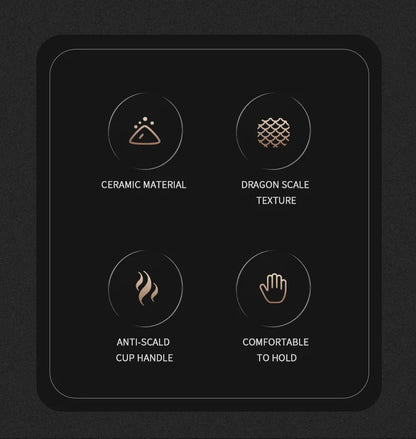 Bincoo Espresso Mug 200ml Ceramic Coffee Cup and Saucer Professional Home Barista Latte Art Mug Exquisite Kitchen Accessories