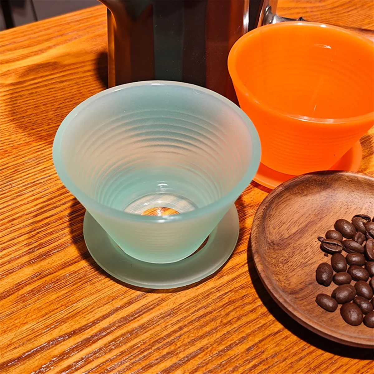 A74G-Pour Over Coffee Dripper Filters Cups Hand Pouring Slow Brewing Coffee Pour Over For Cafe Travel Home