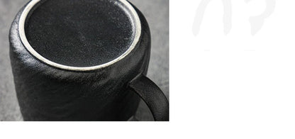 550ml Minimalist Style Ceramic Frosted Mug Male Coffee Milk Cup Large Capacity Drinking Cup Household Couple Water Tea CupMug