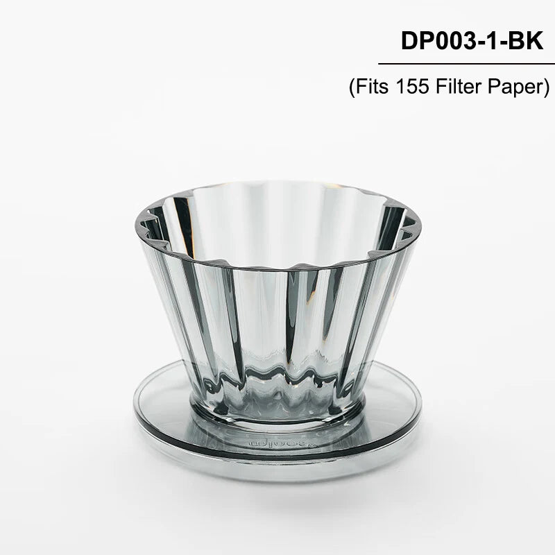 Minos Cupcake Dripper, Pour Over Coffee Dripper, Pour Over Coffee Maker (Fits 155 Filter Paper) - Ideal for Home, Office,