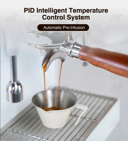 ITOP CMDR3000 Coffee Machine Commercial Dual-Pump Triple-Thermoblock 3000W Stepless Pressure Control PID System for Cafe