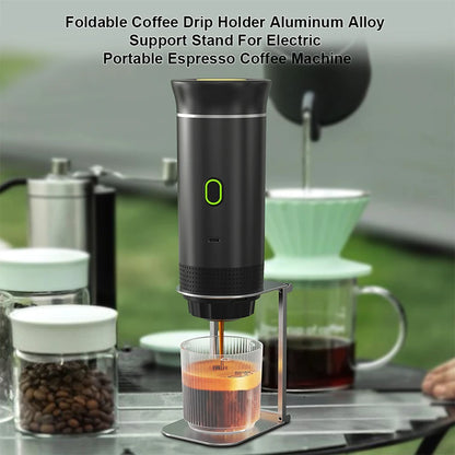 Coffee Maker Stand, Portable & Foldable Espresso Machine Stand, Office Coffee Stand With Base