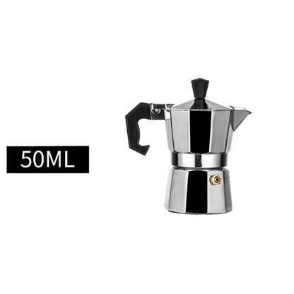 Coffee Maker ,Moka Pot, Aluminum Espresso Maker, Stovetop Coffee Maker With  Handle , Italian Coffee Pots