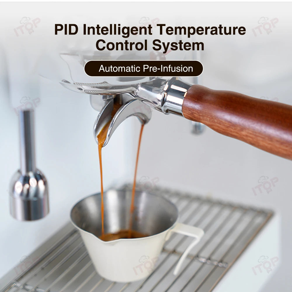 ITOP CMDR3000 Coffee Machine Commercial Dual-Pump Triple-Thermoblock 3000W Stepless Pressure Control PID System for Cafe