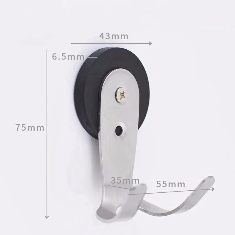 Coffee Handle Magnetic Hook Bottomless Bottom Horn Handle Storage Hanger Powder Hammer Powder Bowl Accessories Storage Bracket