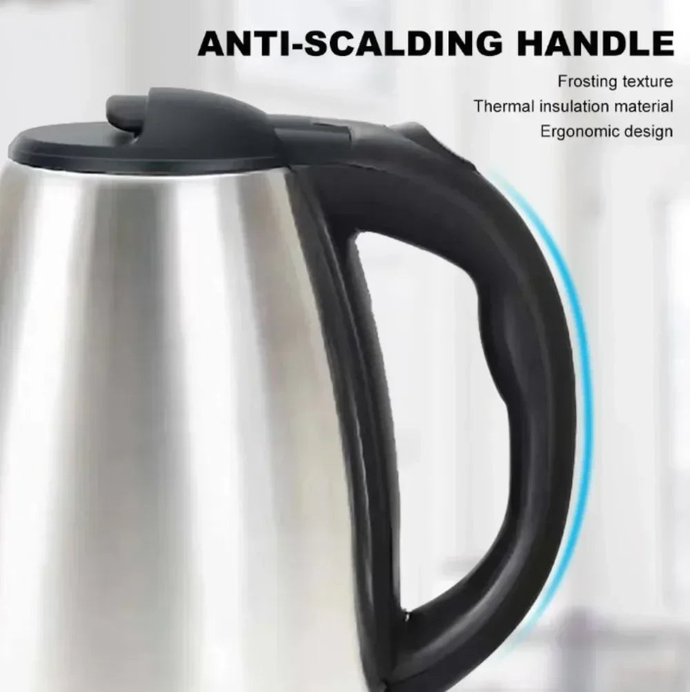 Electric Kettle 2L Hot Water Kettle Stainless Steel Electric Teapot Coffee Tea Beverage Boiler Electric Water Heater 220v/230v