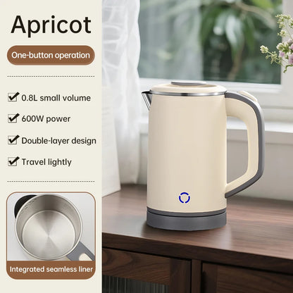 Electric kettle 800ml small kettle heating kettle office household electric kettle tea and milk.