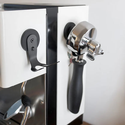 Coffee Handle Magnetic Hook Bottomless Bottom Horn Handle Storage Hanger Powder Hammer Powder Bowl Accessories Storage Bracket