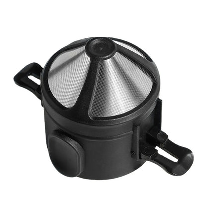 Coffee Maker Portable Pour Over Coffee Maker Set With Stainless Steel Coffee Mug Collapsible Pour Over Coffee Filter For Travel